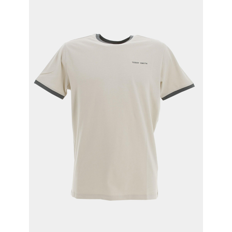 T-shirt the tee beige homme - Teddy Smith