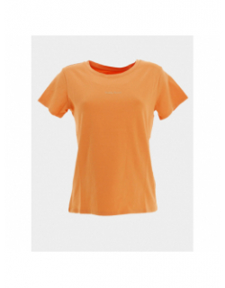 T-shirt ribelle orange femme - Teddy Smith