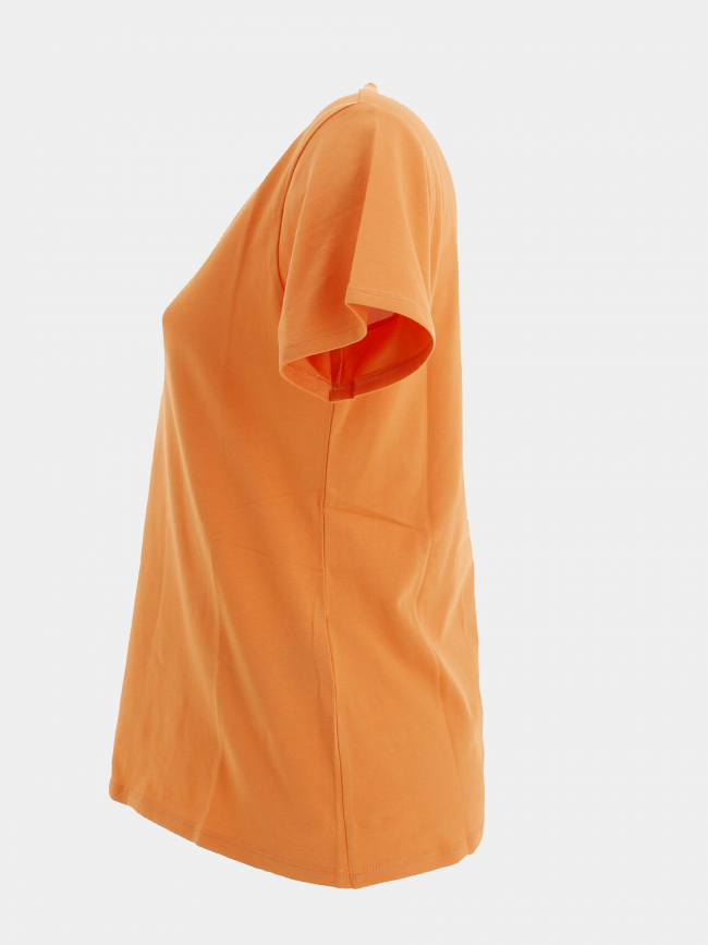 T-shirt ribelle orange femme - Teddy Smith