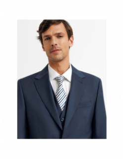 Costume flatteur bleu marine homme - Izac