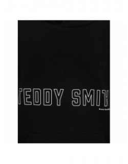 Sweat à capuche rec noir enfant - Teddy Smith
