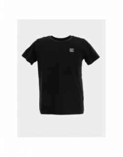 T-shirt rec noir garçon - Teddy Smith