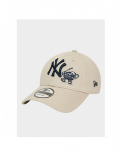 Casquette food character 9forty beige - New Era