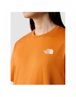 T-shirt redbox orange homme- The North Face