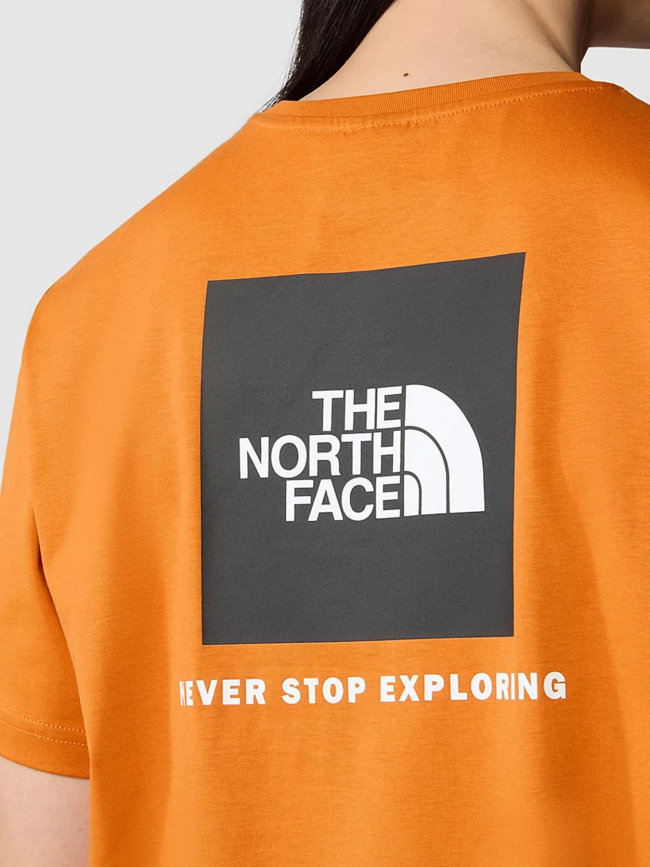 T-shirt redbox orange homme- The North Face