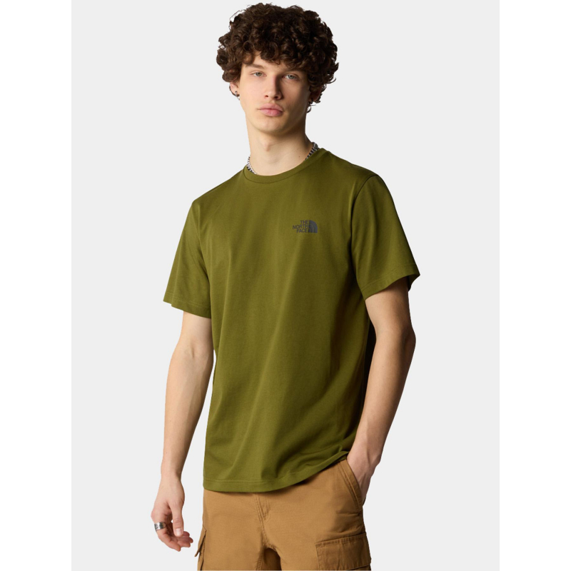 T-shirt dome kaki homme - The North Face