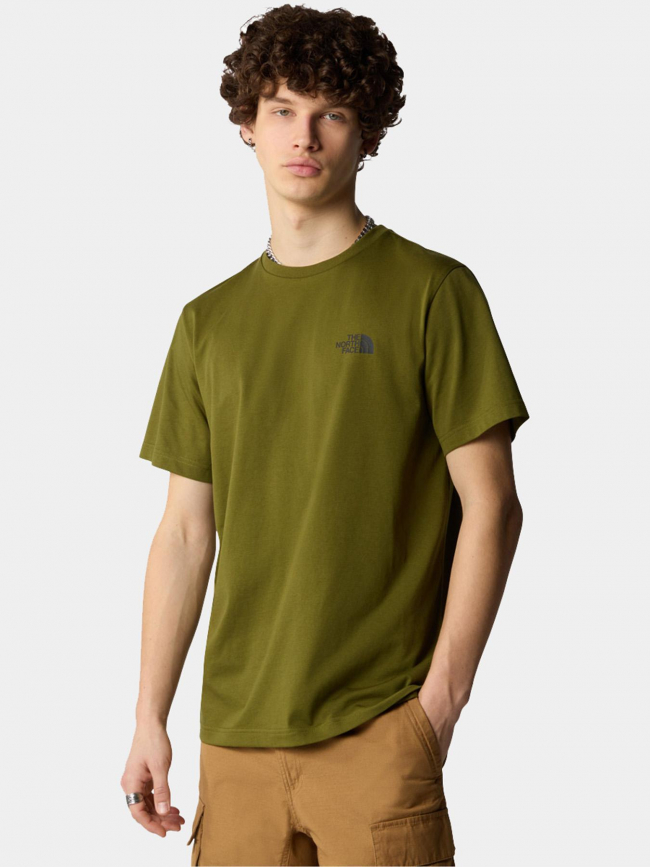T-shirt dome kaki homme - The North Face