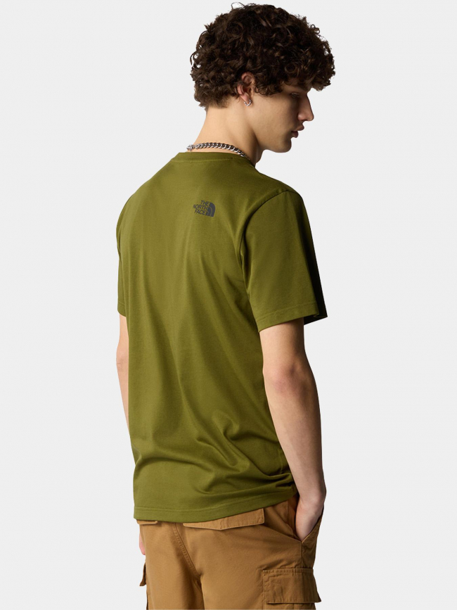 T-shirt dome kaki homme - The North Face