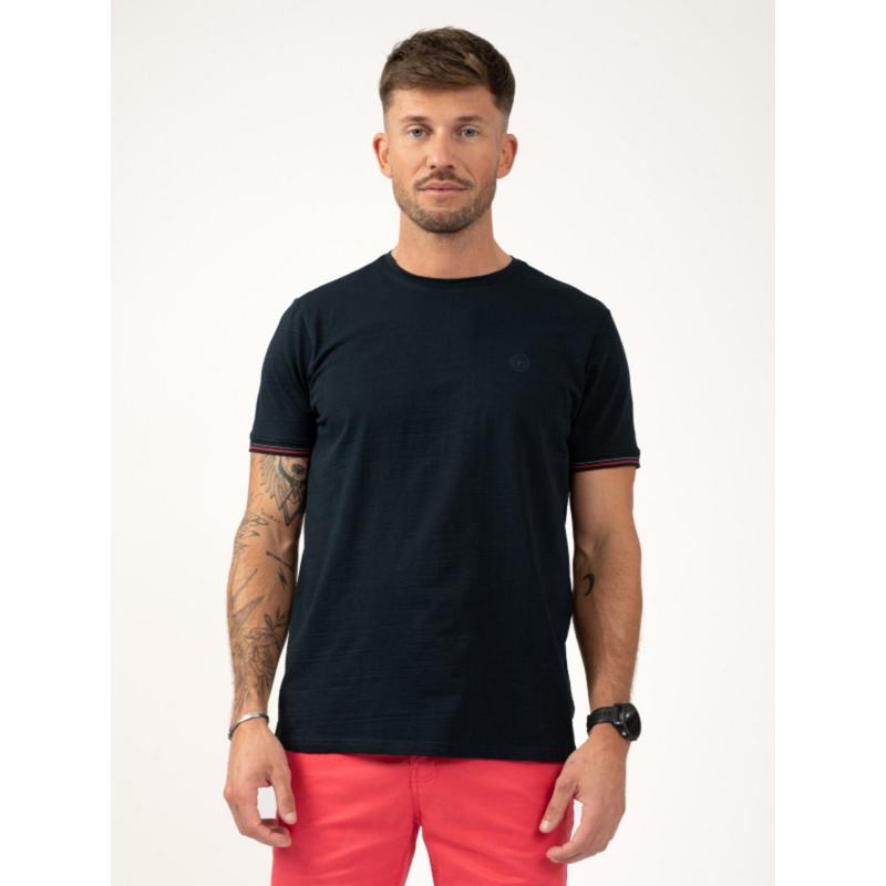 T-shirt cherny bleu marine homme - Sun Valley