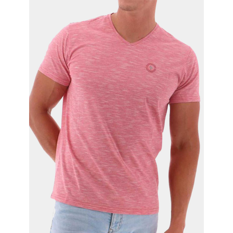 T-shirt cinna rose framboise homme - Sun Valley