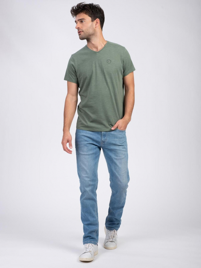 T-shirt cinna kaki foncé homme - Sun Valley