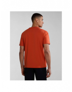 T-shirt saliss orange homme - Napapijri