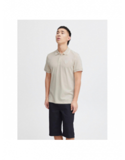 Polo manches courtes nate beige homme - Blend