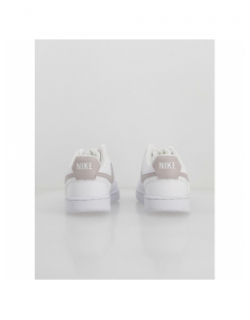 Baskets court vision blanc rose femme - Nike