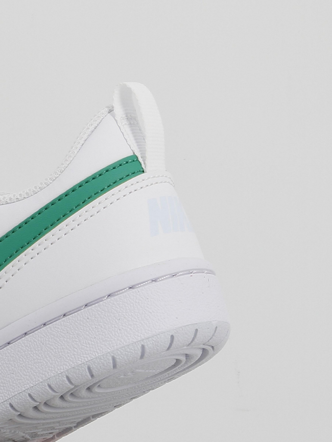 Baskets court borough à scratch recraft ps blanc vert enfant - Nike