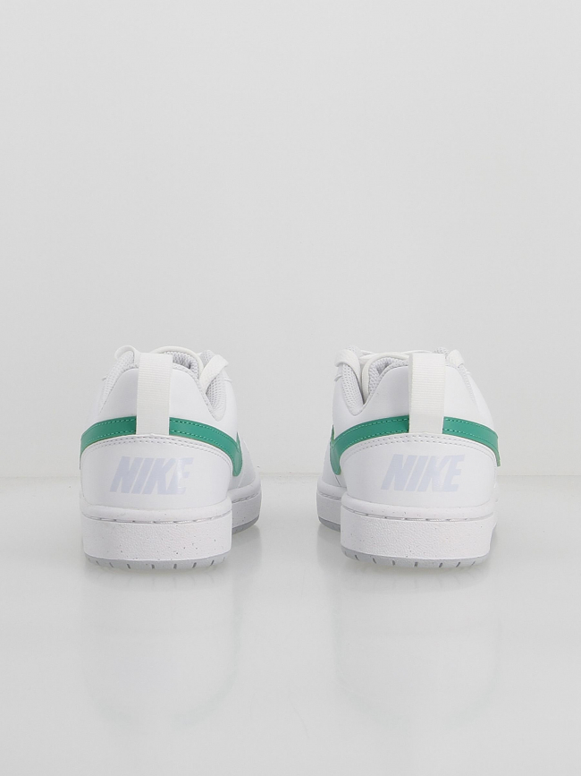 Baskets court borough recraft gs blanc vert enfant - Nike