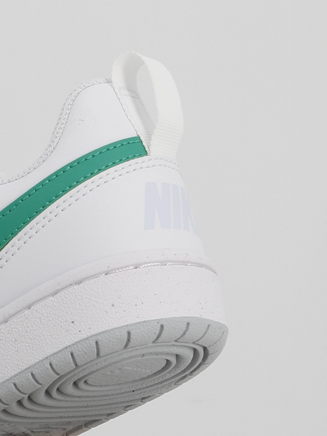 Baskets court borough recraft gs blanc vert enfant - Nike