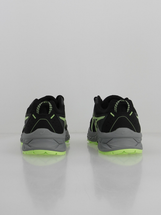 Chaussures de trail pre venture 9 gs noir vert enfant - Asics