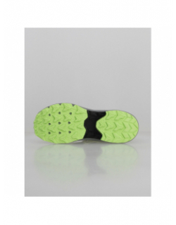 Chaussures de trail pre venture 9 gs noir vert enfant - Asics