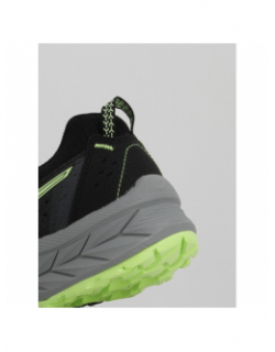 Chaussures de trail pre venture 9 gs noir vert enfant - Asics