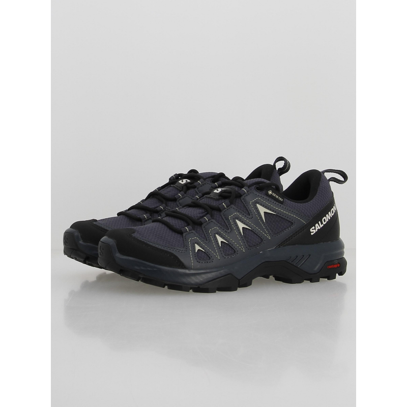 Chaussures de randonnée x braze gtx bleu noir femme Salomon