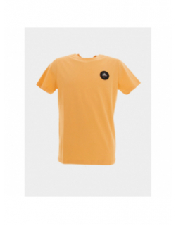 T-shirt ajaccio badge orange homme - Helvetica