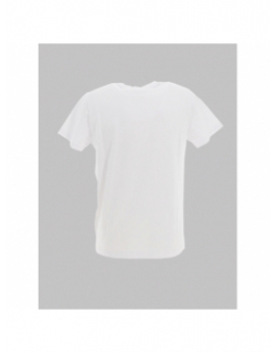 T-shirt ajaccio badge blanc homme - Helvetica