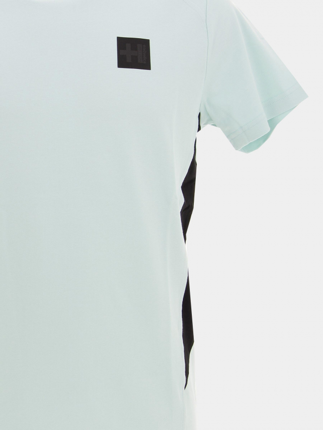 T-shirt nomad logo vert noir homme - Helvetica