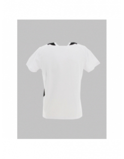 T-shirt nomad logo blanc noir homme - Helvetica