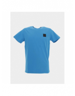 T-shirt foster logo bleu homme - Helvetica