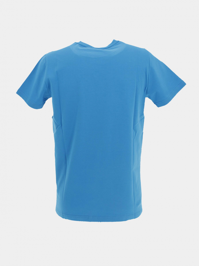 T-shirt foster logo bleu homme - Helvetica