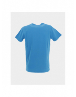 T-shirt foster logo bleu homme - Helvetica