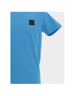 T-shirt foster logo bleu homme - Helvetica