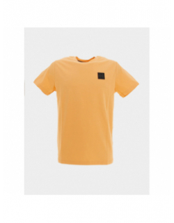 T-shirt foster logo orange homme - Helvetica