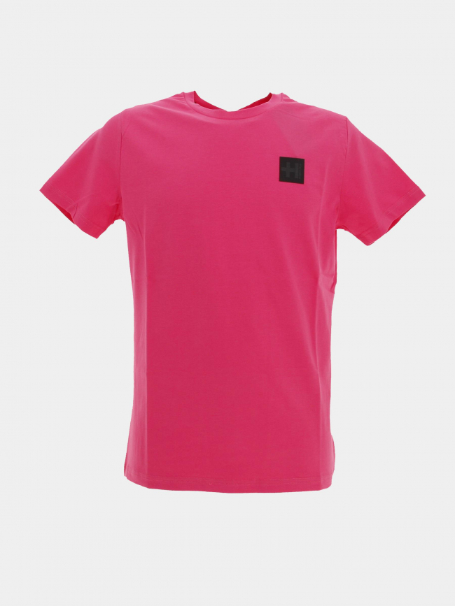 T-shirt foster logo rose homme - Helvetica