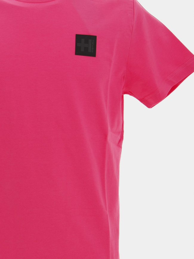T-shirt foster logo rose homme - Helvetica