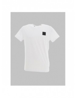 T-shirt foster logo blanc homme - Helvetica