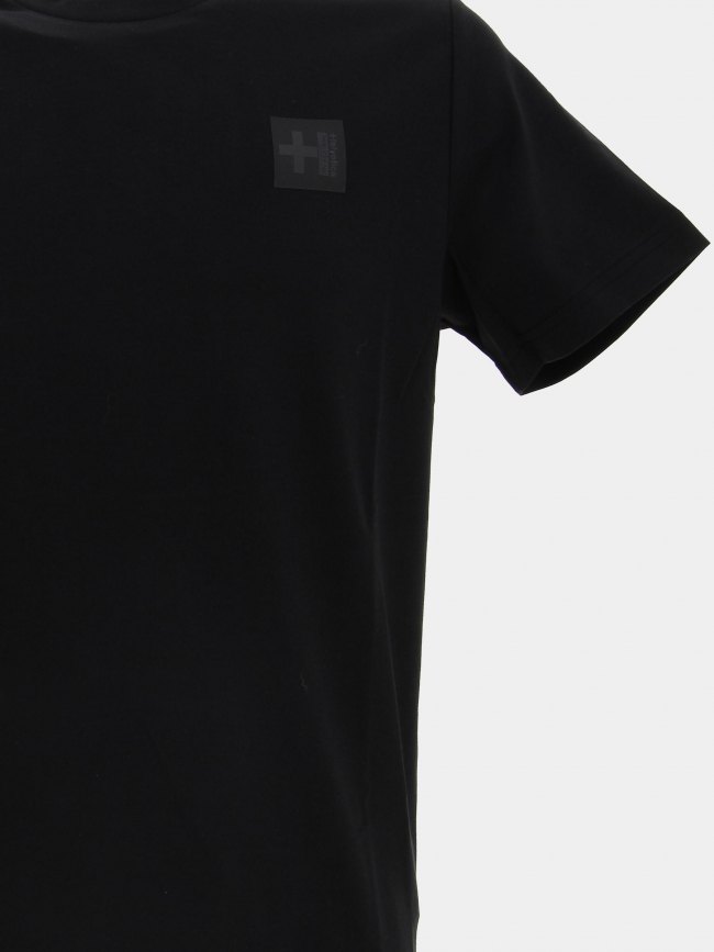 T-shirt howard logo noir homme - Helvetica