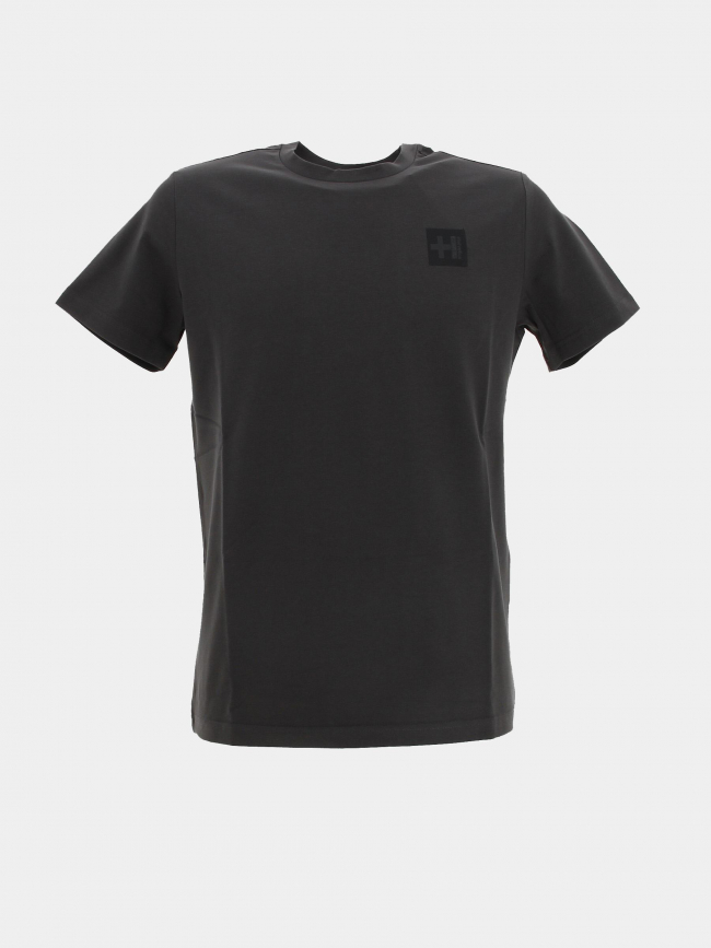 T-shirt howard logo gris anthracite homme - Helvetica