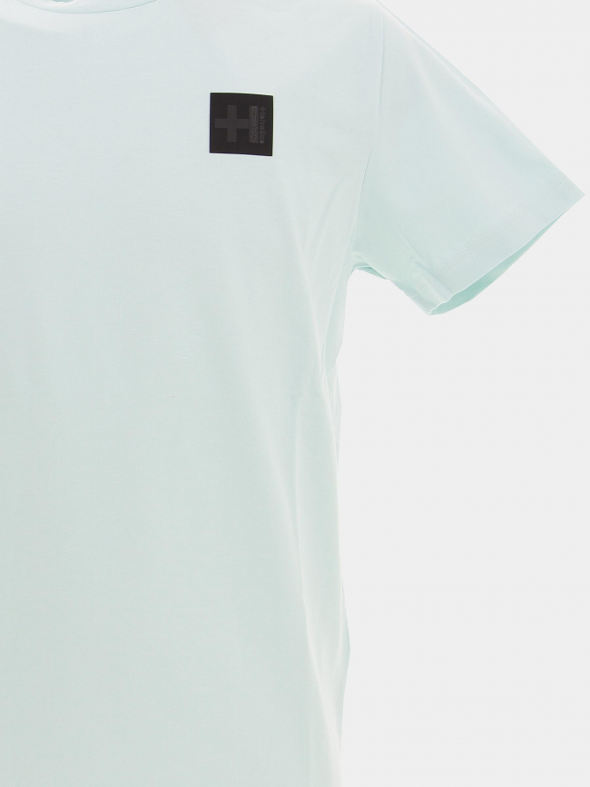 T-shirt howard logo vert homme - Helvetica