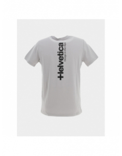 T-shirt howard logo gris homme - Helvetica