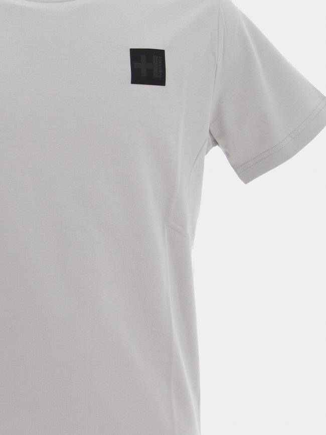 T-shirt howard logo gris homme - Helvetica