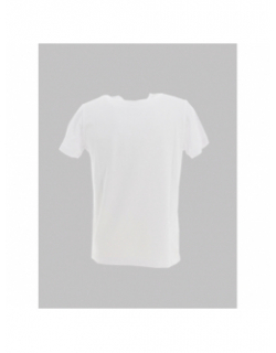 T-shirt stan imprimés blanc homme - Helvetica