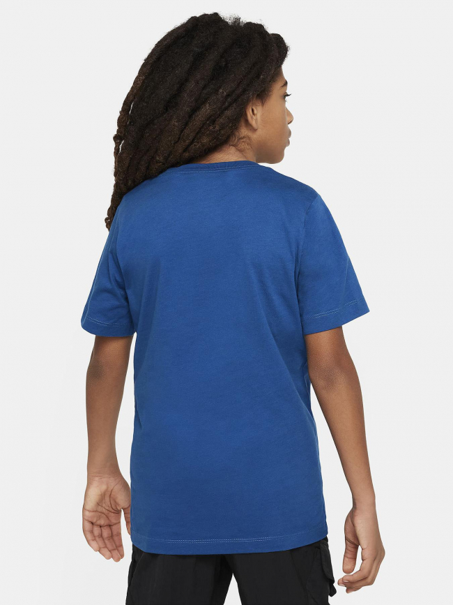 T-shirt nsw emb futura bleu enfant - Nike