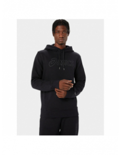 Sweat à capuche oth noir homme - Asics
