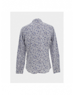 Chemise manches longues floral blanc homme - Teddy Smith