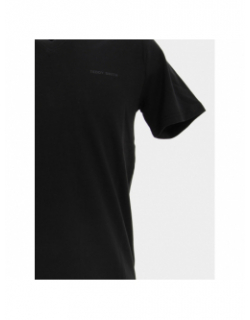 T-shirt col v tawax noir homme - Teddy Smith