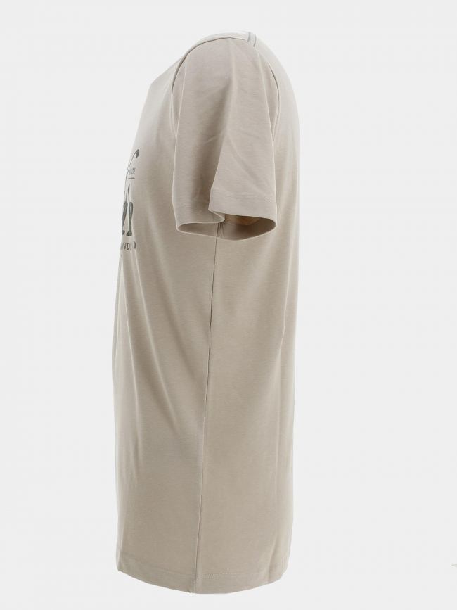 T-shirt manches courtes giant beige homme - Teddy Smith