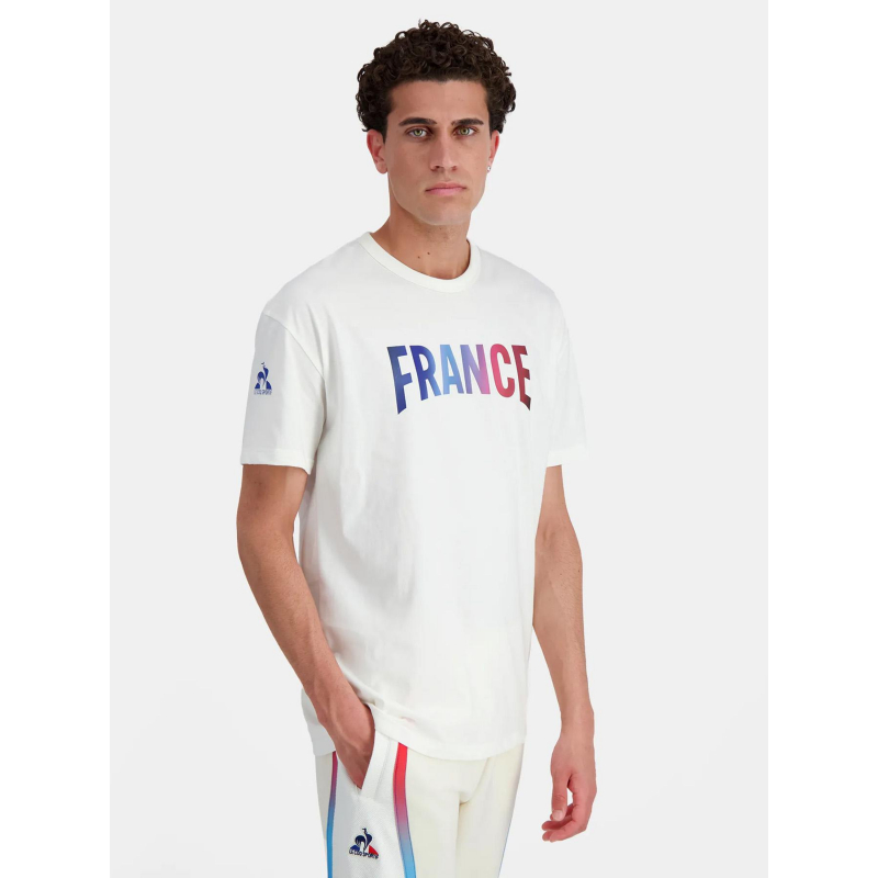 T-shirt efro JO paris 2024 blanc homme - Le Coq Sportif