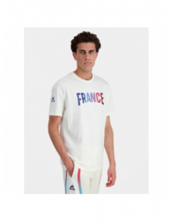 T-shirt efro JO paris 2024 blanc homme - Le Coq Sportif